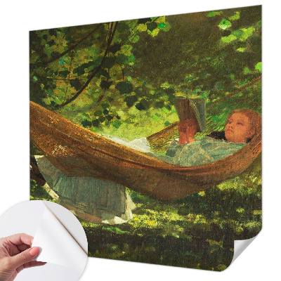 Autocolante de parede fotográfico Relaxando em uma rede