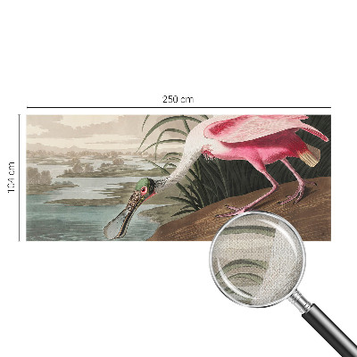 Papel de parede 3D Ave exótica