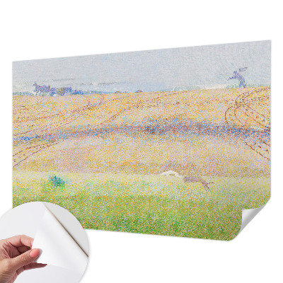 Papel de parede para criança com estampa Campo de verão