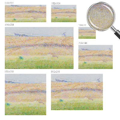 Papel de parede para criança com estampa Campo de verão