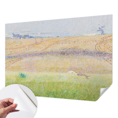 Papel de parede para criança com estampa Campo de verão