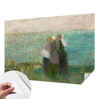 Papel de parede infantil Reflexo à beira-mar