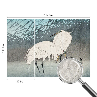 Papel de parede autocolante para sala Pássaros delicados