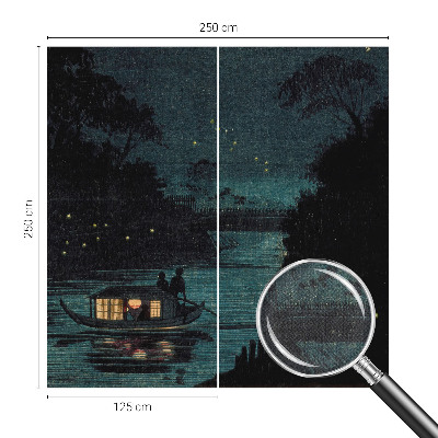 Autocolante de parede fotográfico Luzes da noite