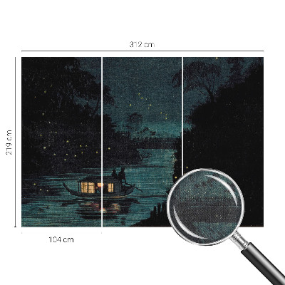 Autocolante de parede fotográfico Luzes da noite
