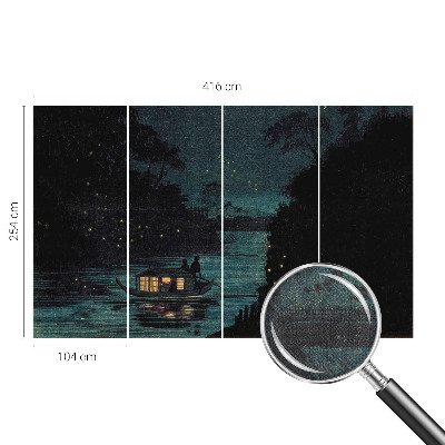 Autocolante de parede fotográfico Luzes da noite