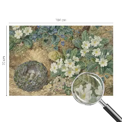 Papel de parede 3D com estampa Composição de primavera