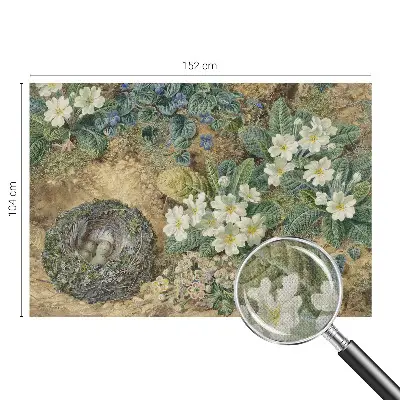 Papel de parede 3D com estampa Composição de primavera