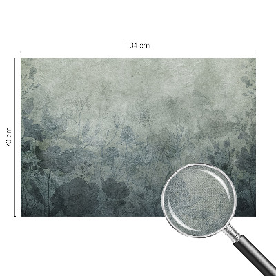 Papel de parede autocolante para sala Elegância vegetal