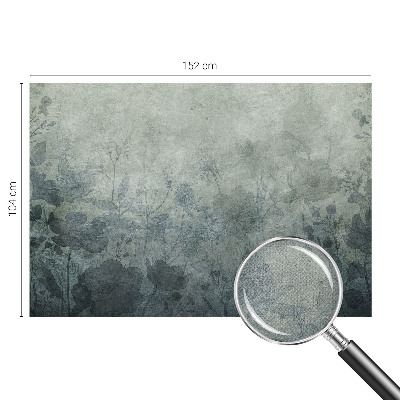 Papel de parede autocolante para sala Elegância vegetal