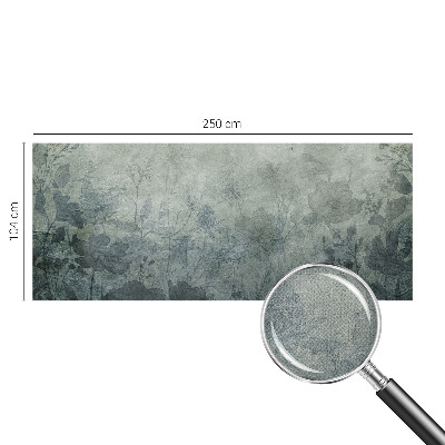 Papel de parede autocolante para sala Elegância vegetal