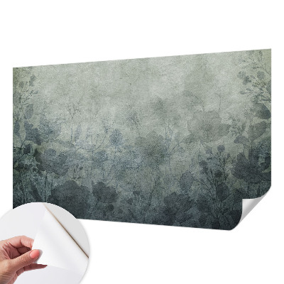 Papel de parede autocolante para sala Elegância vegetal