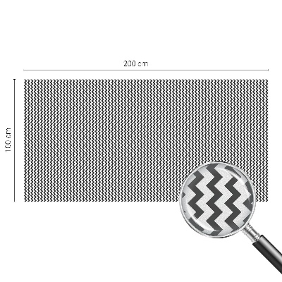 Película vidro janela privacidade Padrão em ziguezague