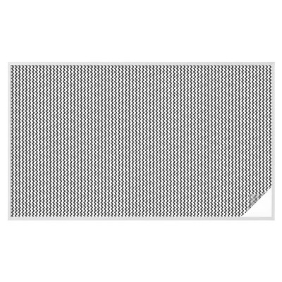 Película vidro janela privacidade Padrão em ziguezague