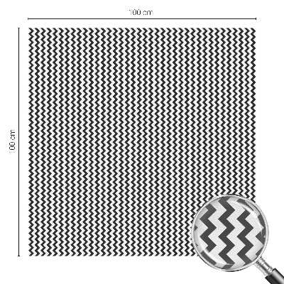 Película vidro janela privacidade Padrão em ziguezague