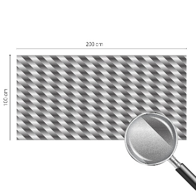 Película de vidro vitral autocolante Listras geométricas