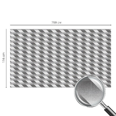 Película de vidro vitral autocolante Listras geométricas