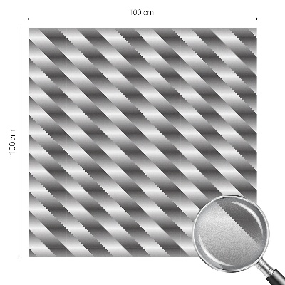 Película de vidro vitral autocolante Listras geométricas