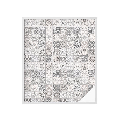 Película decorativa para janela privacidade Padrões em mosaico