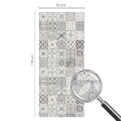 Película decorativa para janela privacidade Padrões em mosaico