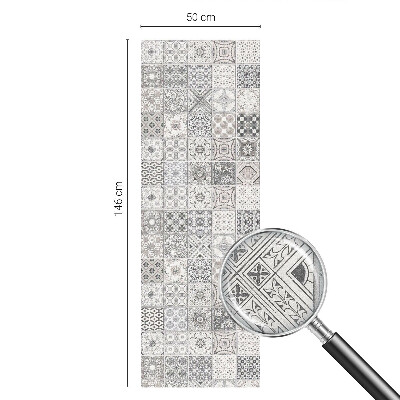 Película decorativa para janela privacidade Padrões em mosaico