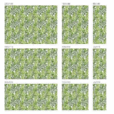 Película de privacidade para janela efeito vitral Padrões de plantas