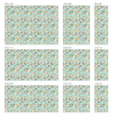 Película decorativa para janela privacidade Padrão tropical