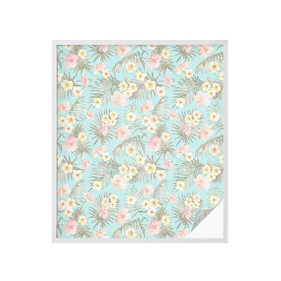 Película decorativa para janela privacidade Padrão tropical