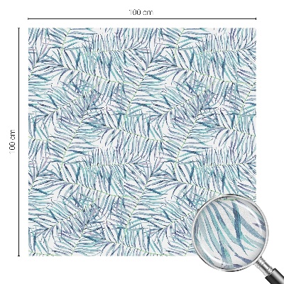 Vinil para vidro privacidade padrão vitral Padrão botânico