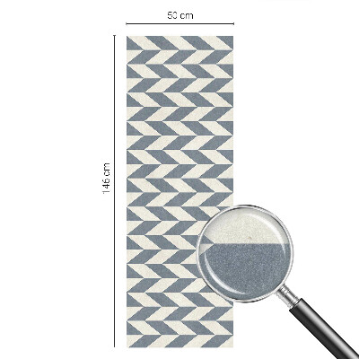 Película de vidro vitral autocolante Ilusão geométrica