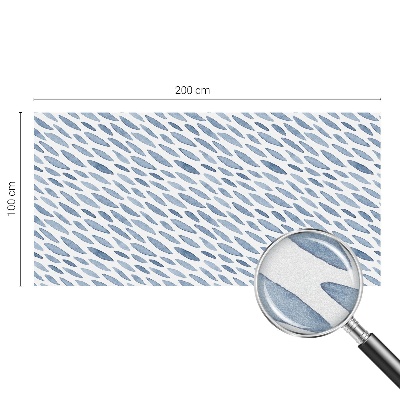 Película vidro janela privacidade Traços azuis