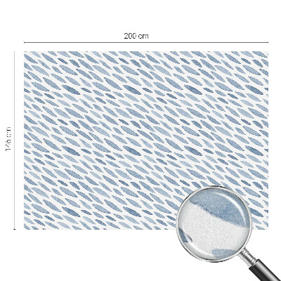 Película vidro janela privacidade Traços azuis