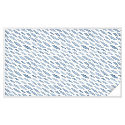 Película vidro janela privacidade Traços azuis