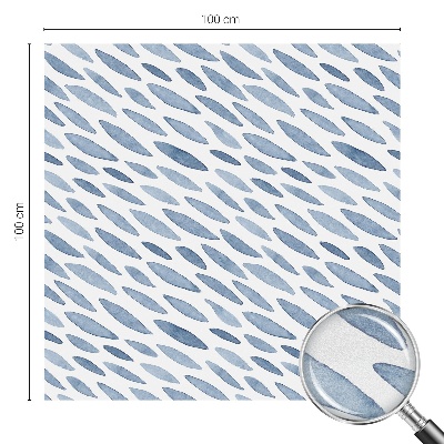 Película vidro janela privacidade Traços azuis