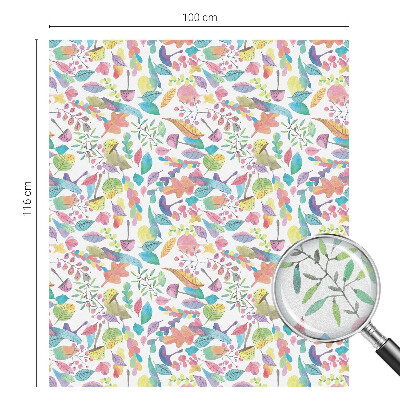 Película vidro janela privacidade Composição colorida