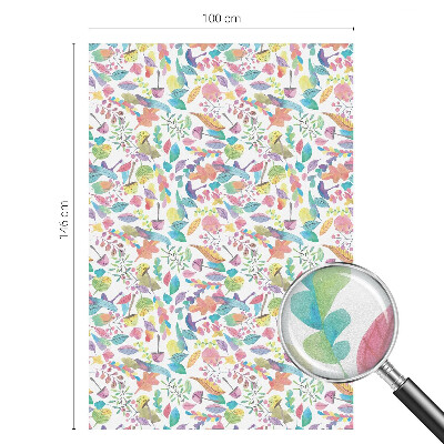 Película vidro janela privacidade Composição colorida