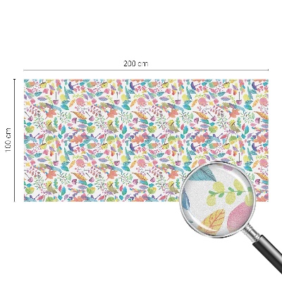 Película vidro janela privacidade Composição colorida