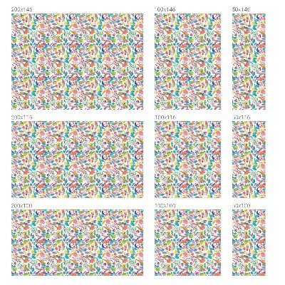 Película vidro janela privacidade Composição colorida