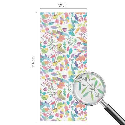 Película vidro janela privacidade Composição colorida