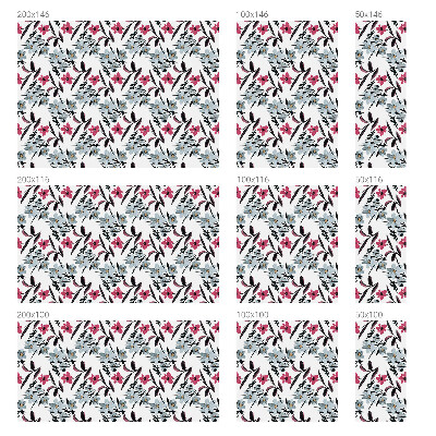 Película decorativa para janela privacidade Estampa floral