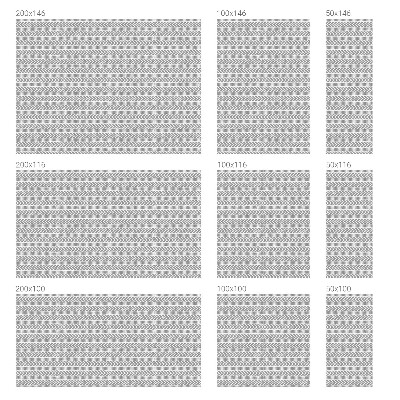 Película de privacidade para janela efeito vitral Listras geométricas