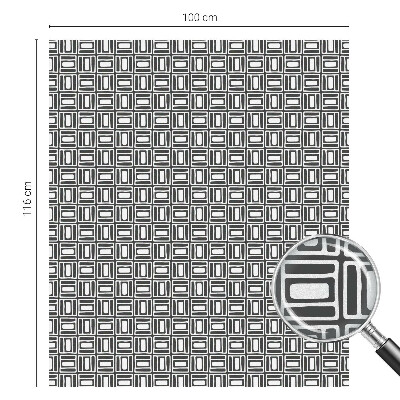 Película decorativa para janela privacidade Padrão energético