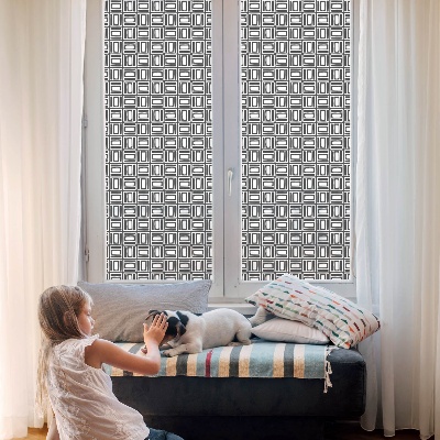 Película decorativa para janela privacidade Padrão energético