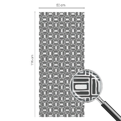 Película decorativa para janela privacidade Padrão energético