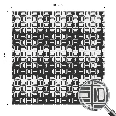 Película decorativa para janela privacidade Padrão energético