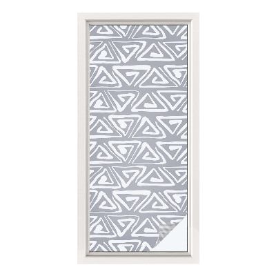 Película vidro janela privacidade Minimalismo geométrico