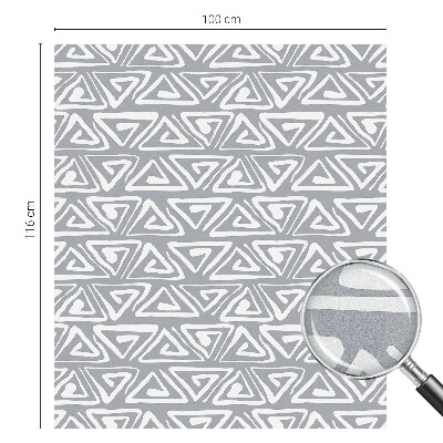 Película vidro janela privacidade Minimalismo geométrico