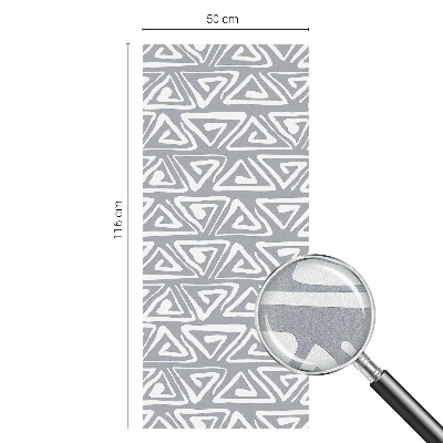 Película vidro janela privacidade Minimalismo geométrico