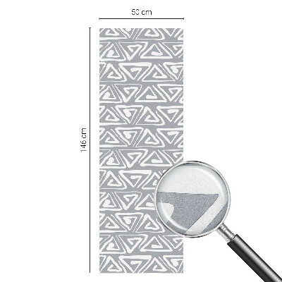 Película vidro janela privacidade Minimalismo geométrico