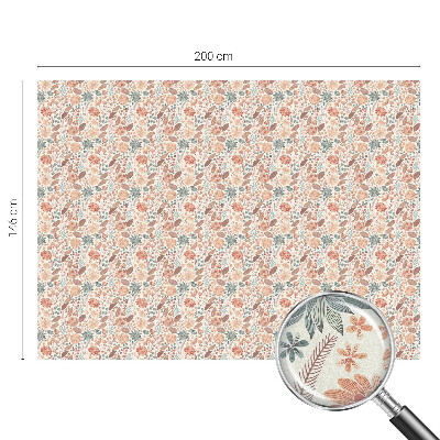 Película decorativa para janela privacidade Arranjo floral